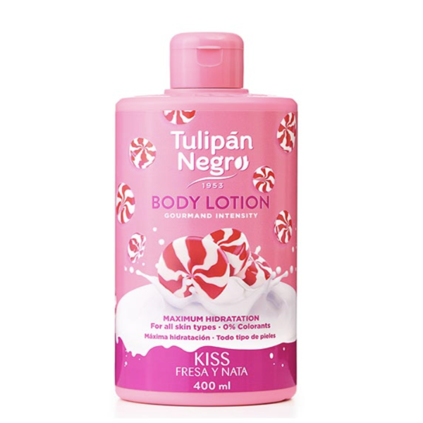 CREMA CORPORAL TULIPÁN NEGRO FRESA Y NATA