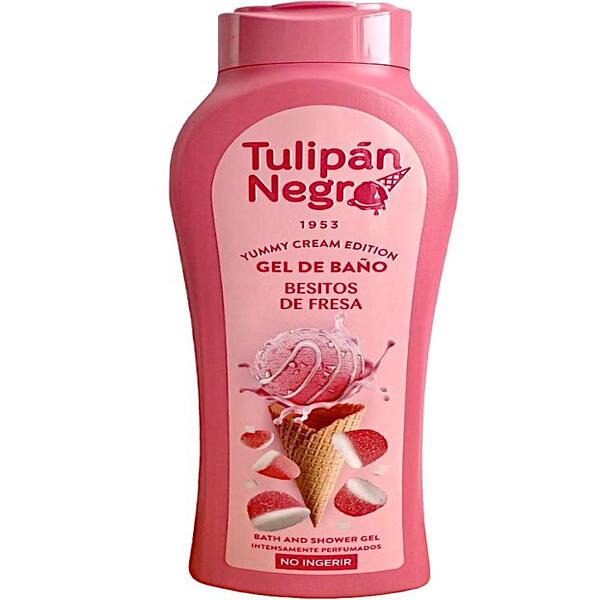 GEL TULIPÁN NEGRO BESITOS DE FRESA