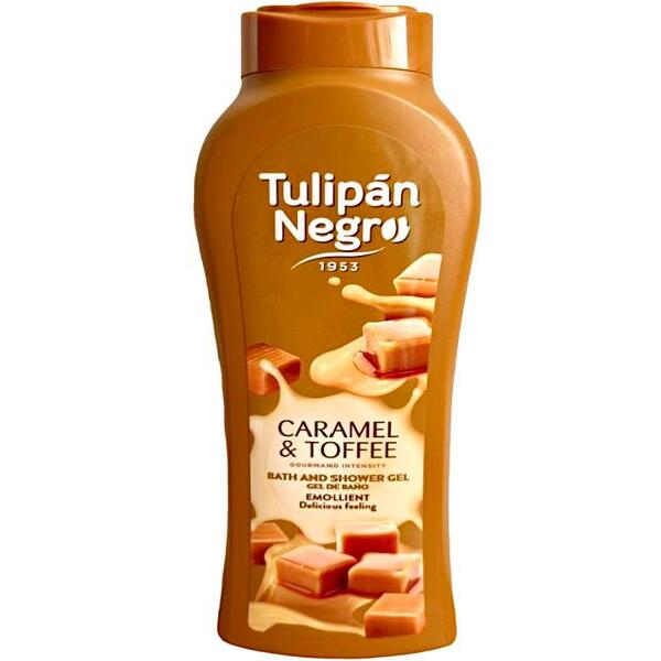 GEL TULIPÁN NEGRO CARAMELO Y TOFFEE