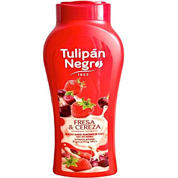 GEL TULIPÁN NEGRO FRESA Y CEREZA