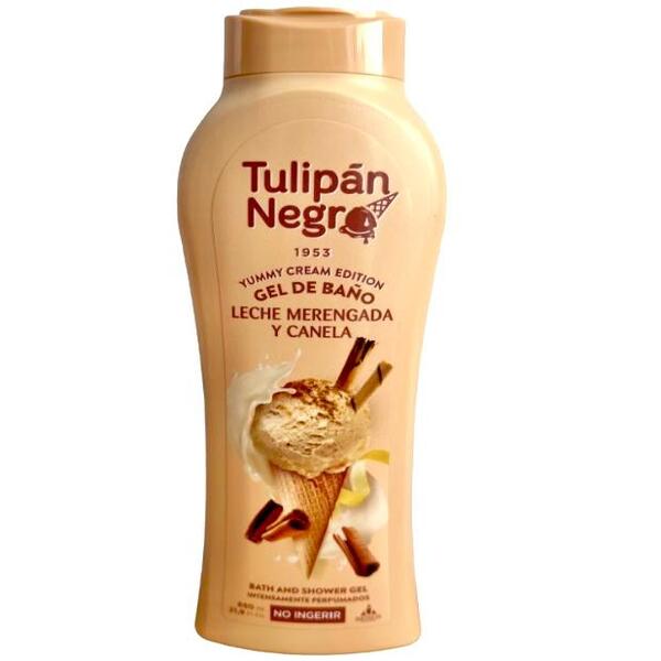 GEL TULIPÁN NEGRO LECHE MERENGADA Y CANELA